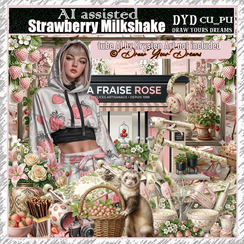 (image for) STRAWBERRY MILKSHAKE